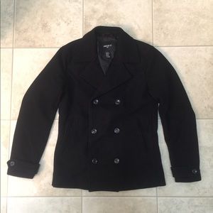 Men’s Wool Blend Peacoat